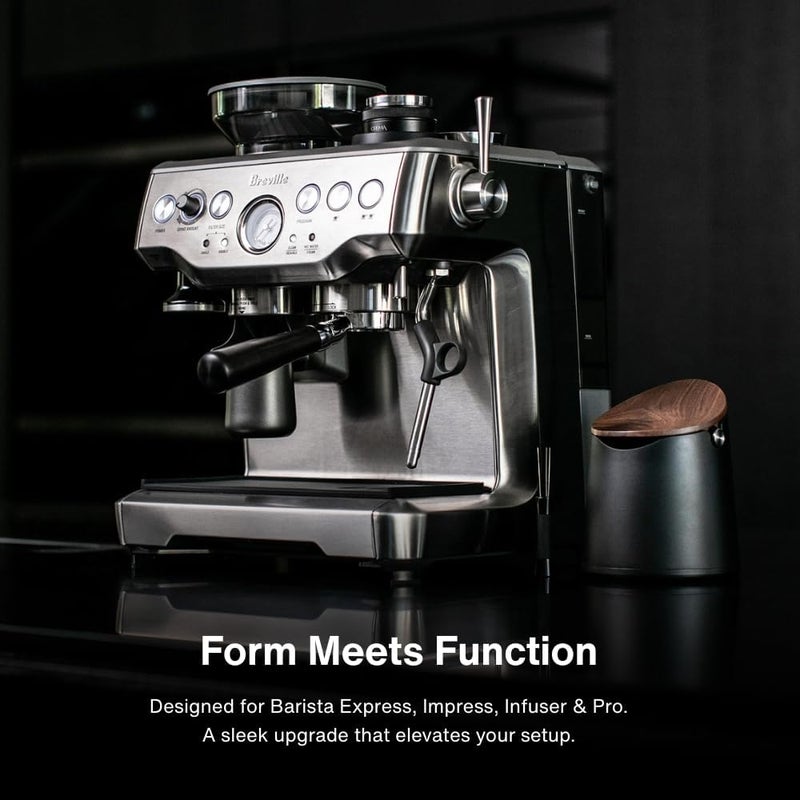 Crema Coffee Products Replacement Steam Lever for Breville Espresso Machines | Ergonomic Stainless Steel Design | Compatible with Barista Express, Infuser, Barista Pro | Easy Grip | Silver Finish - Image 1